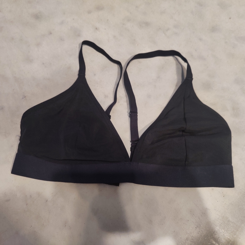 Mesh V-Neck Bralette NWT